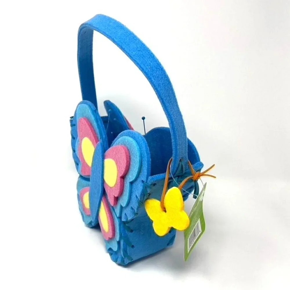 Target Felt Butterfly Easter Basket Purse Bag